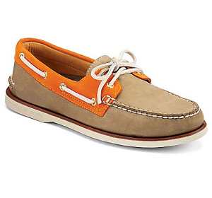 Gold Cup Authentic Original 2-Eye Boat Shoe - Tan-Orange